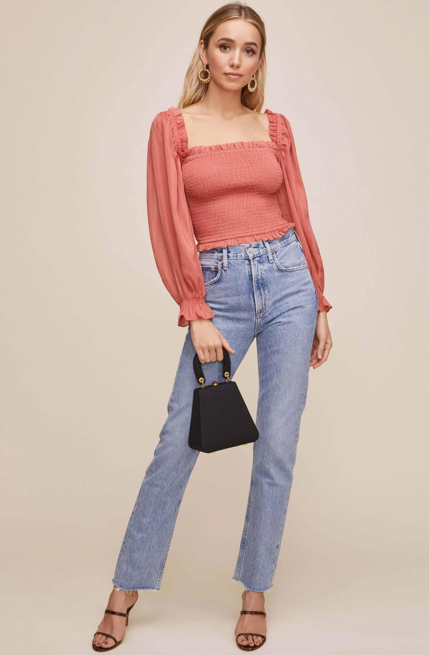 Teri Smocked Top 2 Teri Smocked Top - Image 2