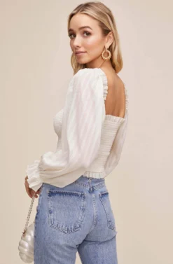 Teri Smocked Top 18 Teri Smocked Top -Larana Style Shop ACT15397B IVORY 4 7b772b15 0b36 49f2 9782 8e3457c9b738 scaled