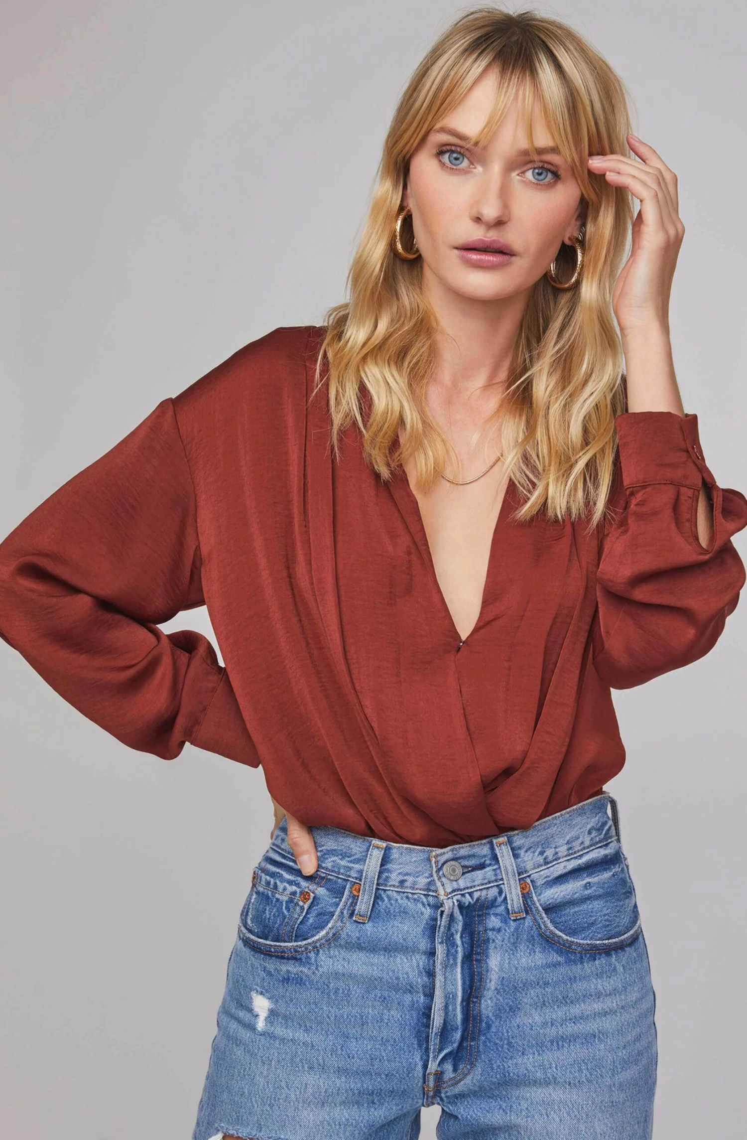 Yvette Wrap Bodysuit 1 Yvette Wrap Bodysuit