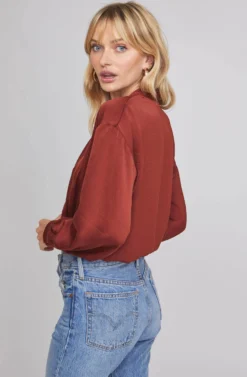 Yvette Wrap Bodysuit 15 Yvette Wrap Bodysuit -Larana Style Shop ACT15601B CABERNET 3A scaled