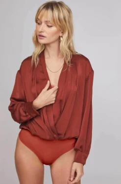 Yvette Wrap Bodysuit 13 Yvette Wrap Bodysuit -Larana Style Shop ACT15601B CABERNET 5A scaled