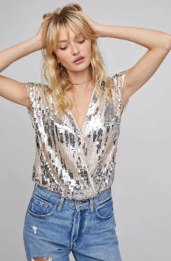 Spritzer Sequin Bodysuit
