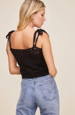 Everly Crochet Top -Larana Style Shop ACT15976 BLACK 4 scaled