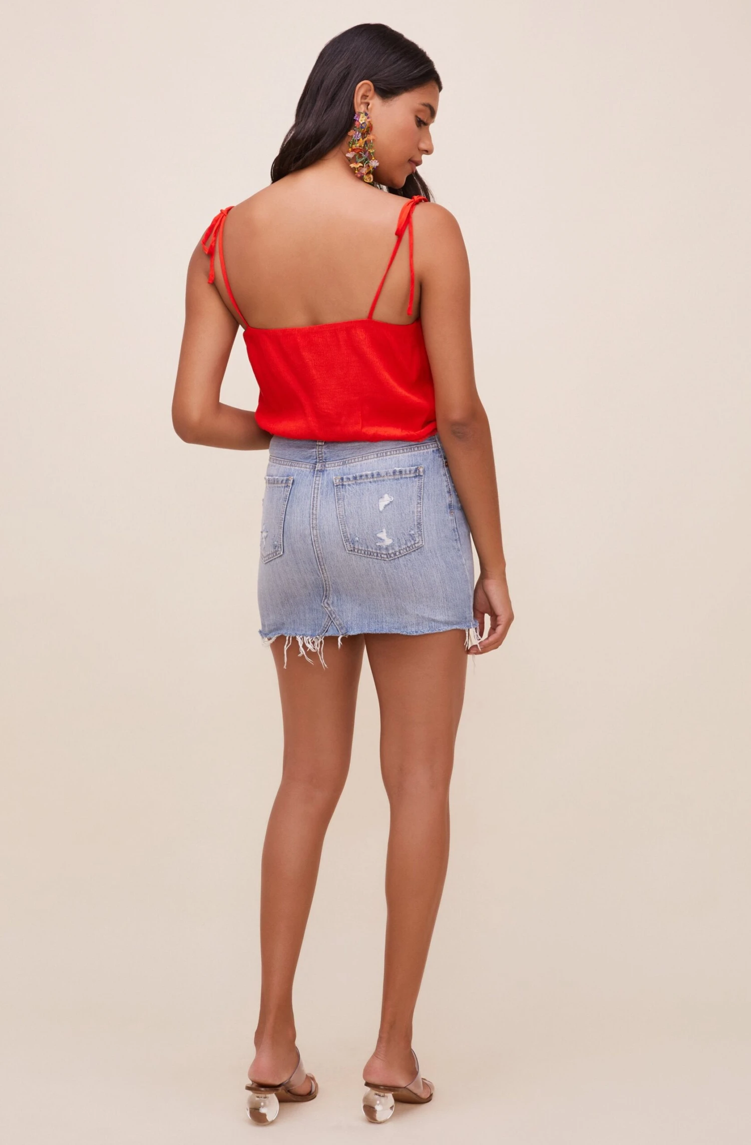 Aracely Smocked Crop Top 8 Aracely Smocked Crop Top - Image 8