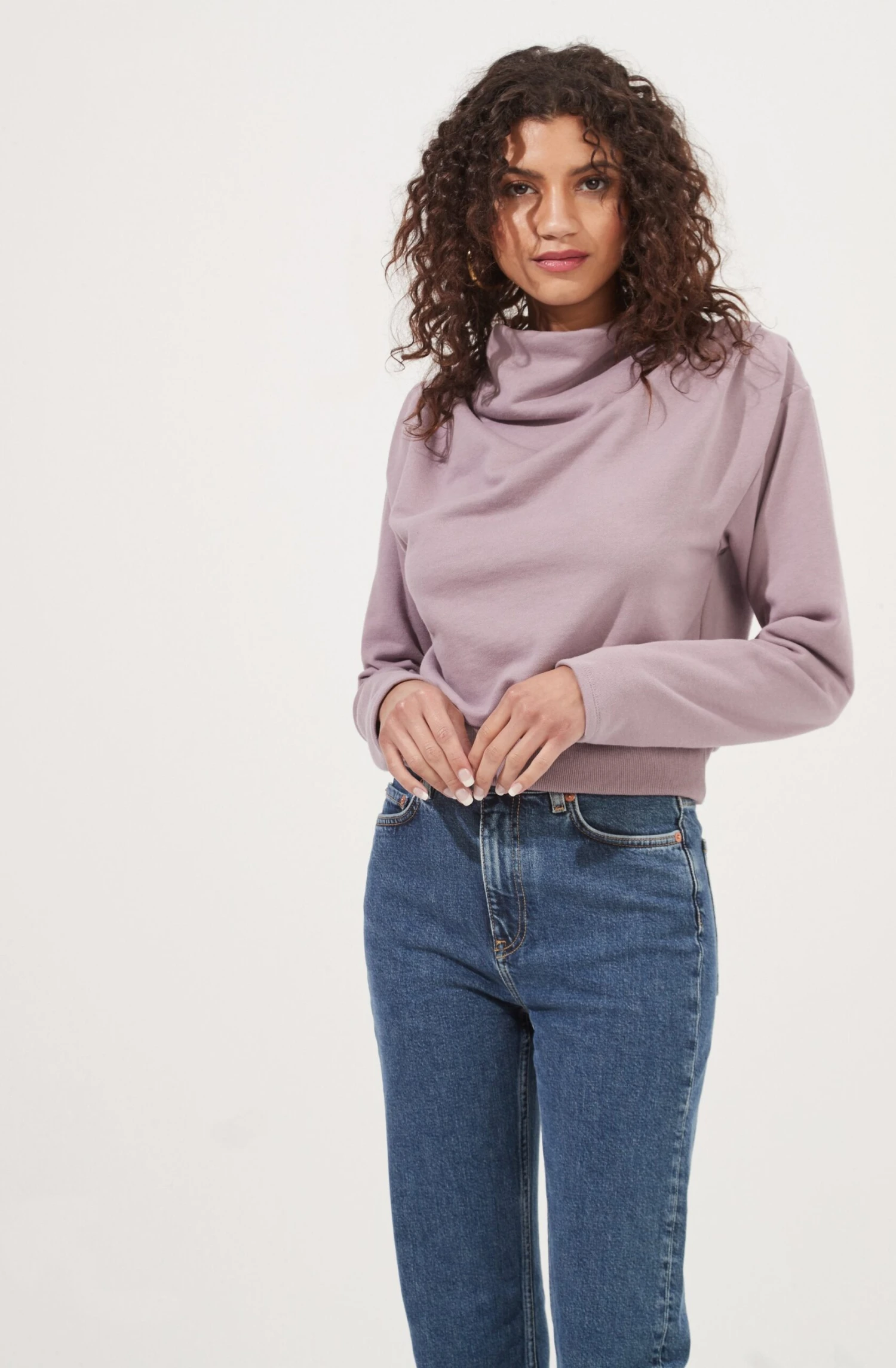 Alessi Cowl Neck Sweatshirt 1 Alessi Cowl Neck Sweatshirt