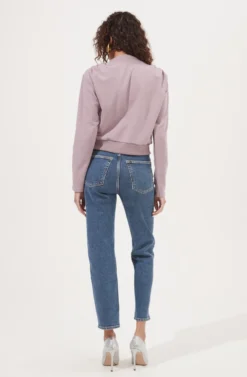 Alessi Cowl Neck Sweatshirt 14 Alessi Cowl Neck Sweatshirt -Larana Style Shop ACT16859 PALEPURPLE 4 scaled