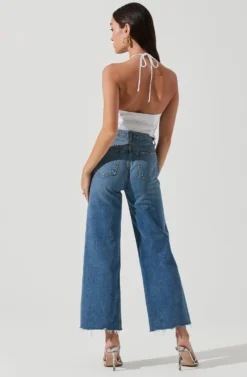 Shayne Ruched Halter Bodysuit 10 Shayne Ruched Halter Bodysuit -Larana Style Shop ACT17118 WHITE 1029 scaled