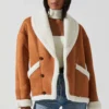 Pippa Faux Shearling Jacket