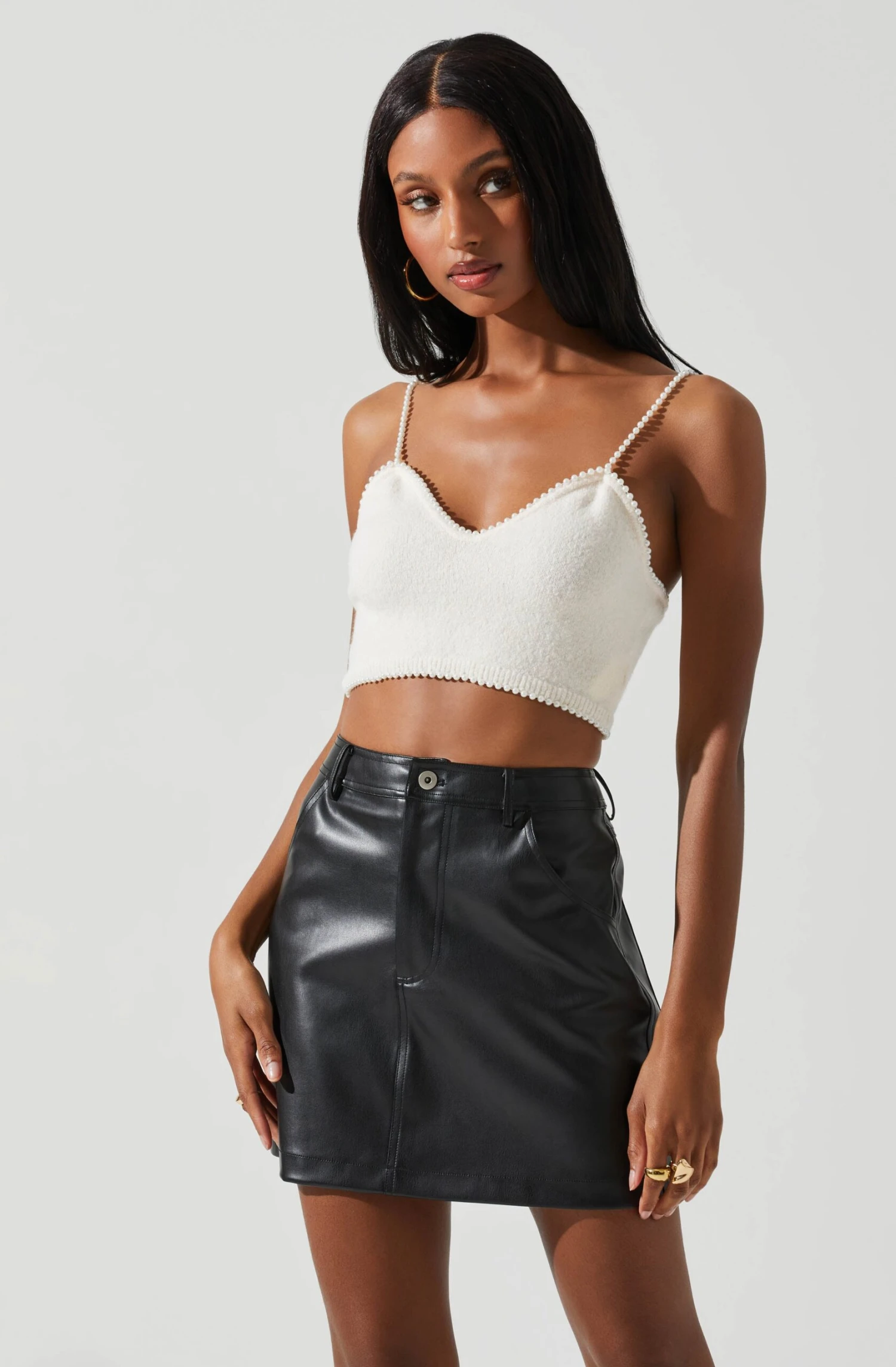 Kira Pearl Embellished Sweater Top 9 Kira Pearl Embellished Sweater Top - Image 9