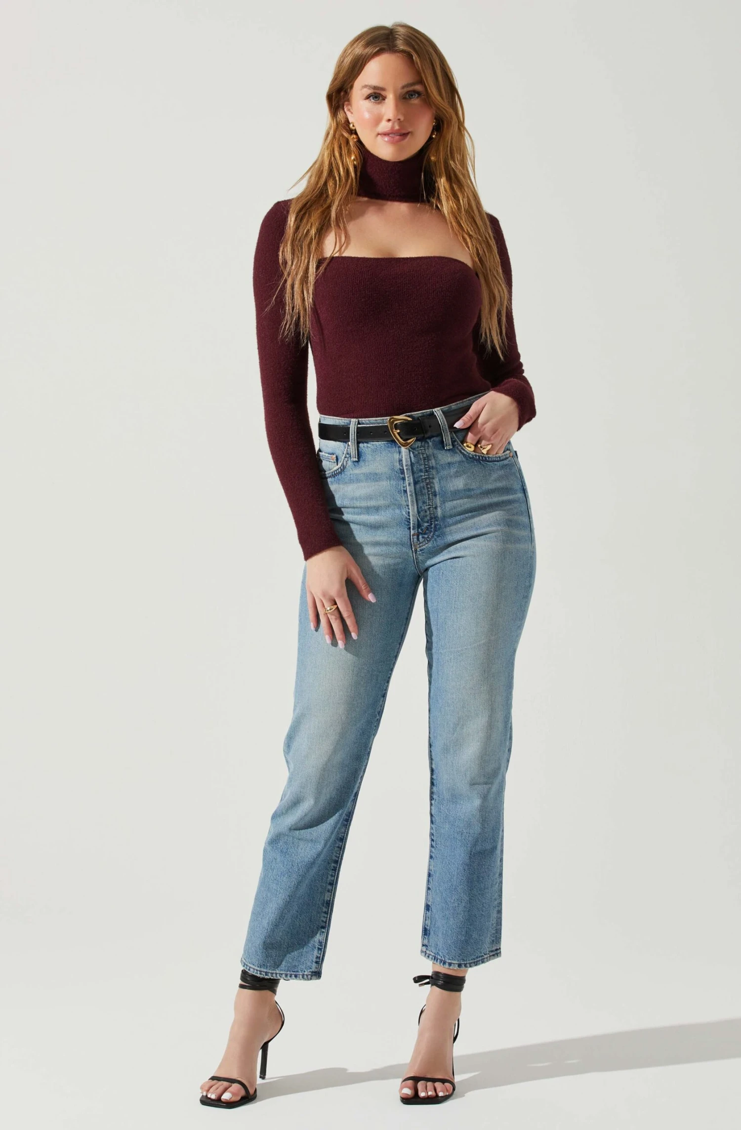 Izabella Turtleneck Cutout Sweater 10 Izabella Turtleneck Cutout Sweater - Image 10