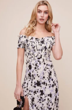 Criss Cross Smock Floral Midi Dress -Larana Style Shop ADR100570 BLUE MULTI 4 43fc6a86 27a1 408d bbb1 4fa1317b247e scaled