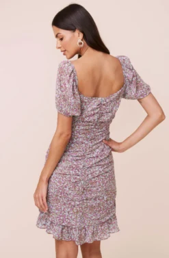 Shirred Ruffle Mini Dress 18 Shirred Ruffle Mini Dress -Larana Style Shop ADR100651 TEALMULTIFLORAL 3 scaled