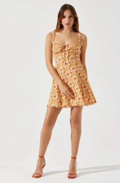 Sweetheart Neck Open Back Mini Dress -Larana Style Shop ADR101821 YELLOWREDDITSY 1 scaled