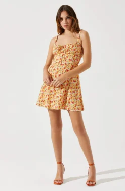Sweetheart Neck Open Back Mini Dress -Larana Style Shop ADR101821 YELLOWREDDITSY 2 scaled