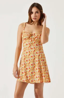 Sweetheart Neck Open Back Mini Dress -Larana Style Shop ADR101821 YELLOWREDDITSY 3 scaled