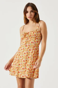 Sweetheart Neck Open Back Mini Dress -Larana Style Shop ADR101821 YELLOWREDDITSY 4 scaled