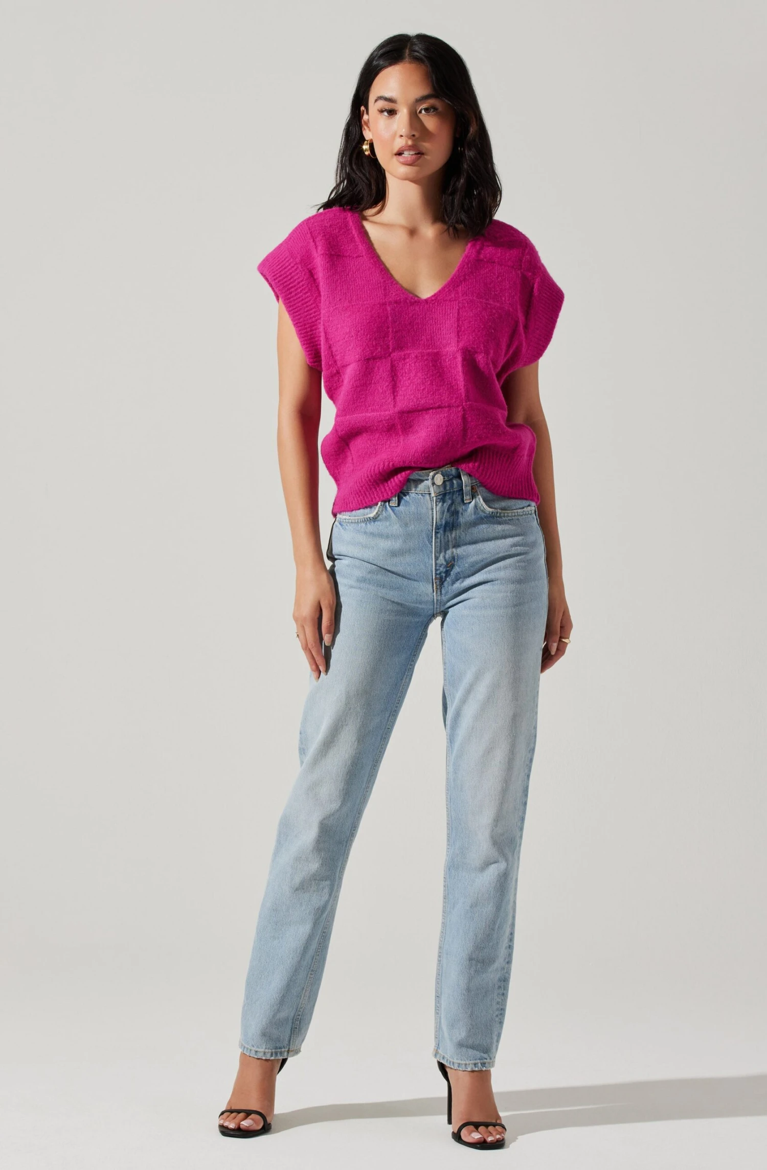 Checkered Sweater Vest 8 Checkered Sweater Vest - Image 8