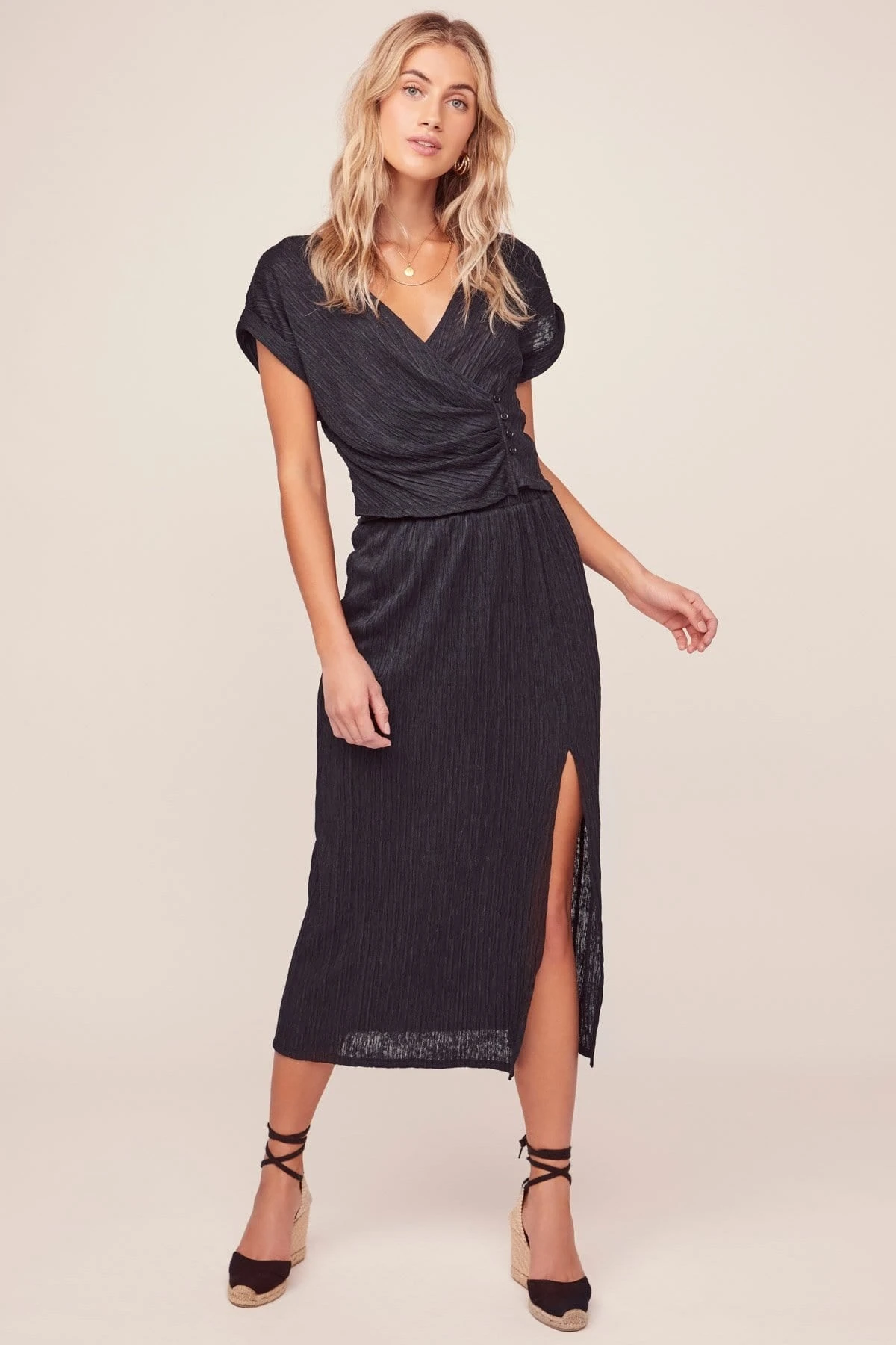 Plisse Midi Skirt 2 Plisse Midi Skirt - Image 2