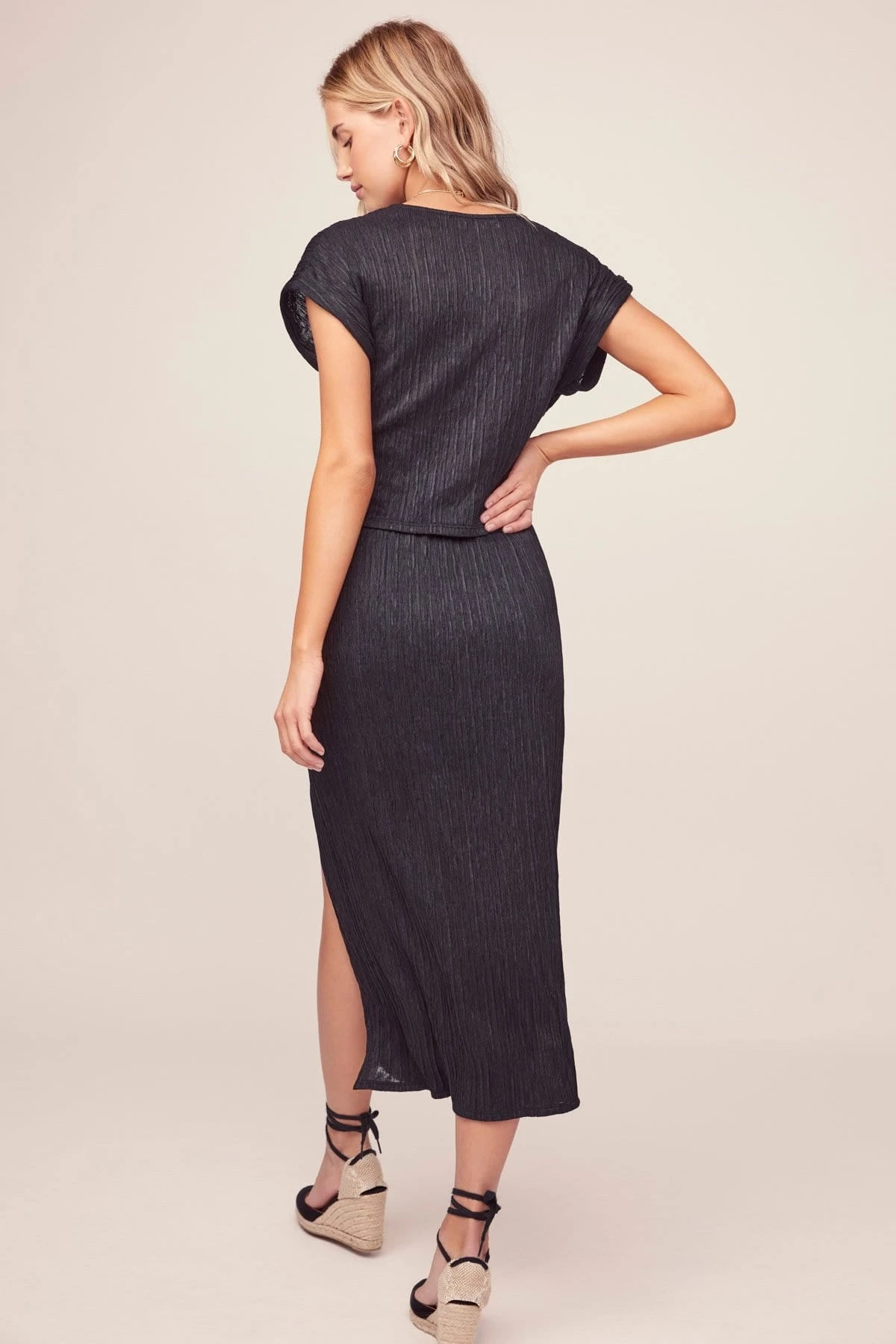 Plisse Midi Skirt 5 Plisse Midi Skirt - Image 5