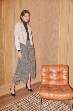 Animal Instinct Pleated Midi Skirt -Larana Style Shop ASTR FALL21 PT2 34313 edited scaled