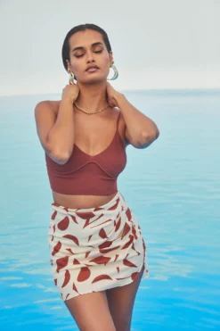 Nirina Abstract Print Mini Skirt 17 Nirina Abstract Print Mini Skirt -Larana Style Shop ASTR SPR22 PT1 2058 scaled