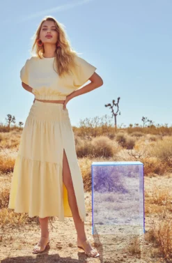 Perfect Oasis Tiered Midi Skirt -Larana Style Shop ASTR SUM21 PT1 0642 edited scaled