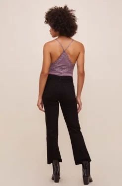 Lace Inset Bodysuit -Larana Style Shop AT16124 LAVENDER 5 scaled