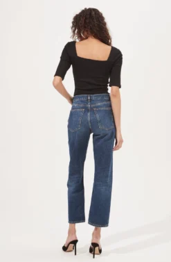 Eliza Sweetheart Neck Bodysuit -Larana Style Shop AT16751 BLACK 3 scaled