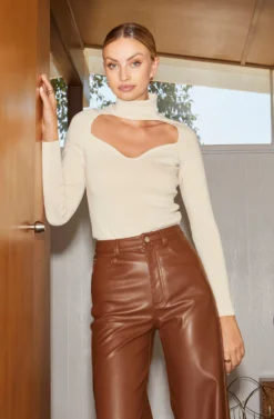 Sweetheart Turtleneck Long Sleeve Top -Larana Style Shop FALLMIDSEASON 0897 scaled