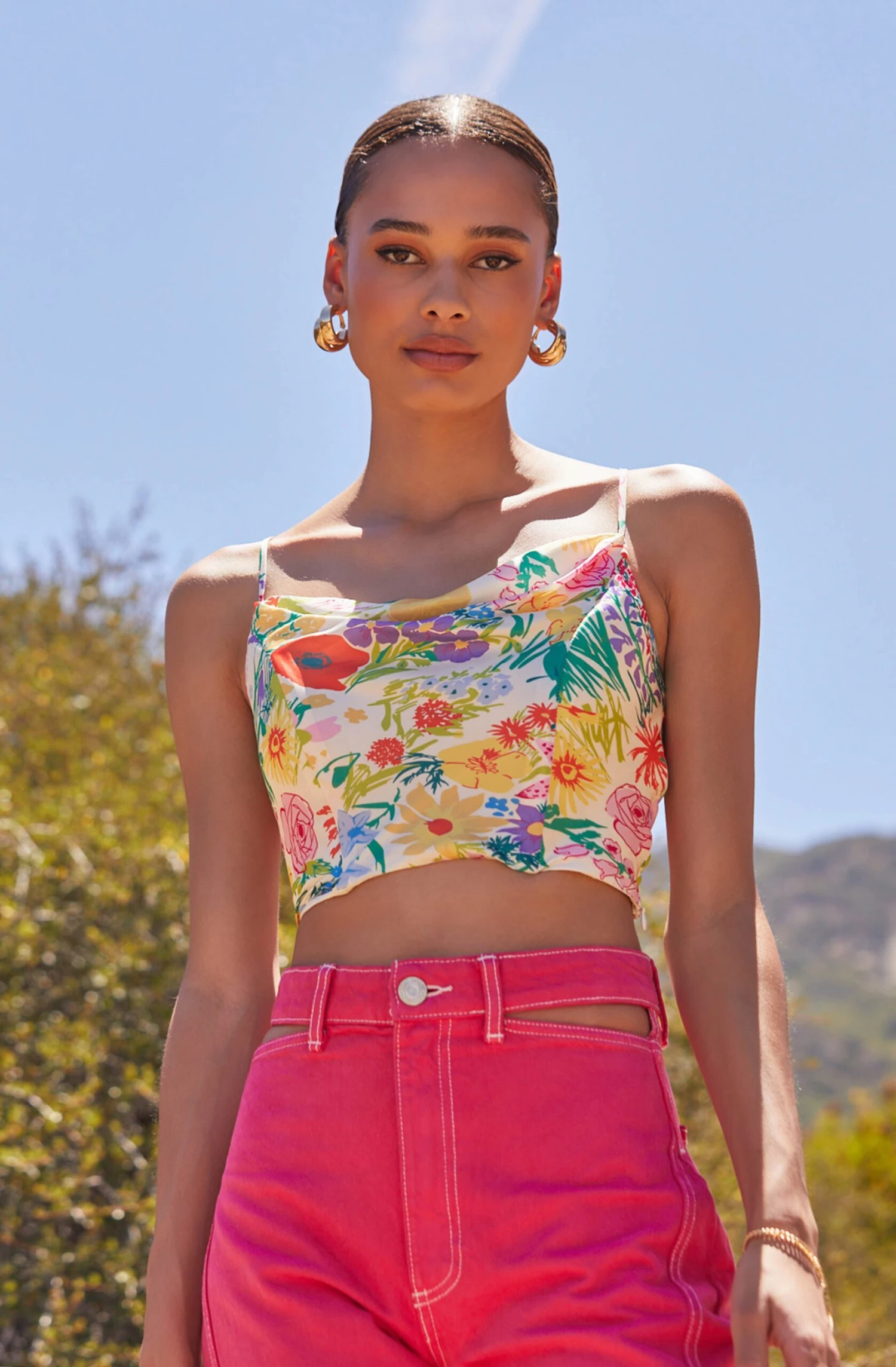 Ellery Floral Crop Top 5 Ellery Floral Crop Top - Image 5